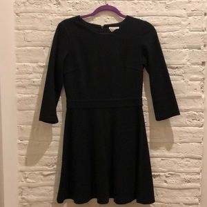 A-line style, classic, black Club Monaco dress